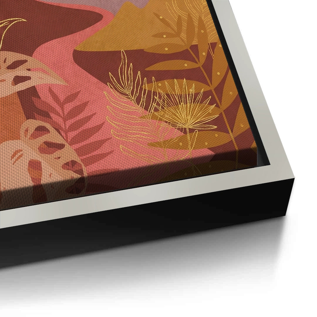 2Desert Sunset Landscape - Canvas