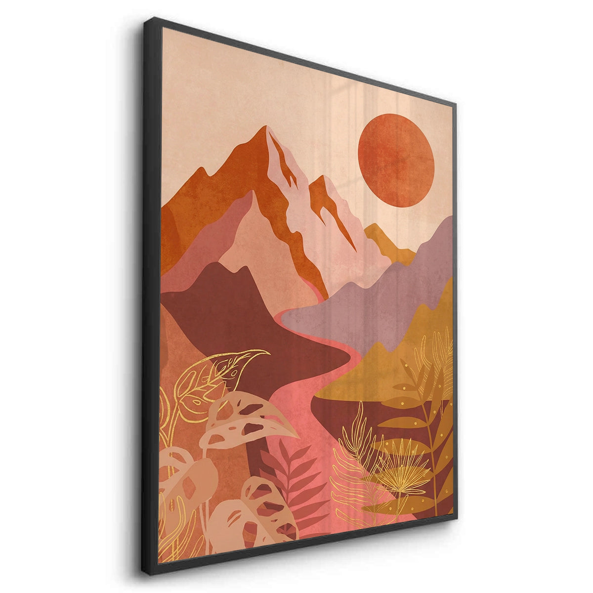 Desert Sunset Landscape - Fine Art