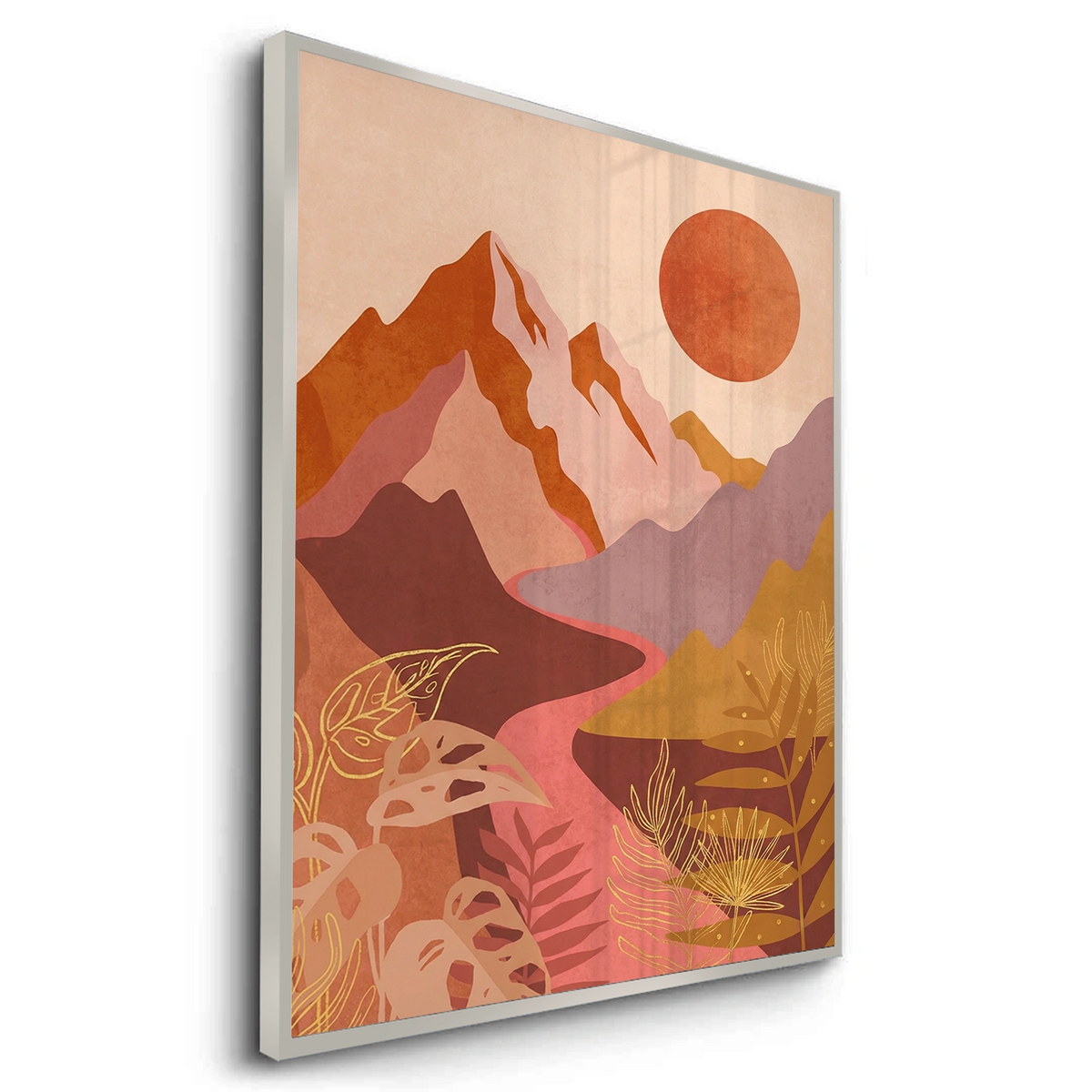 Desert Sunset Landscape - Fine Art