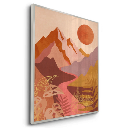 Desert Sunset Landscape - Fine Art