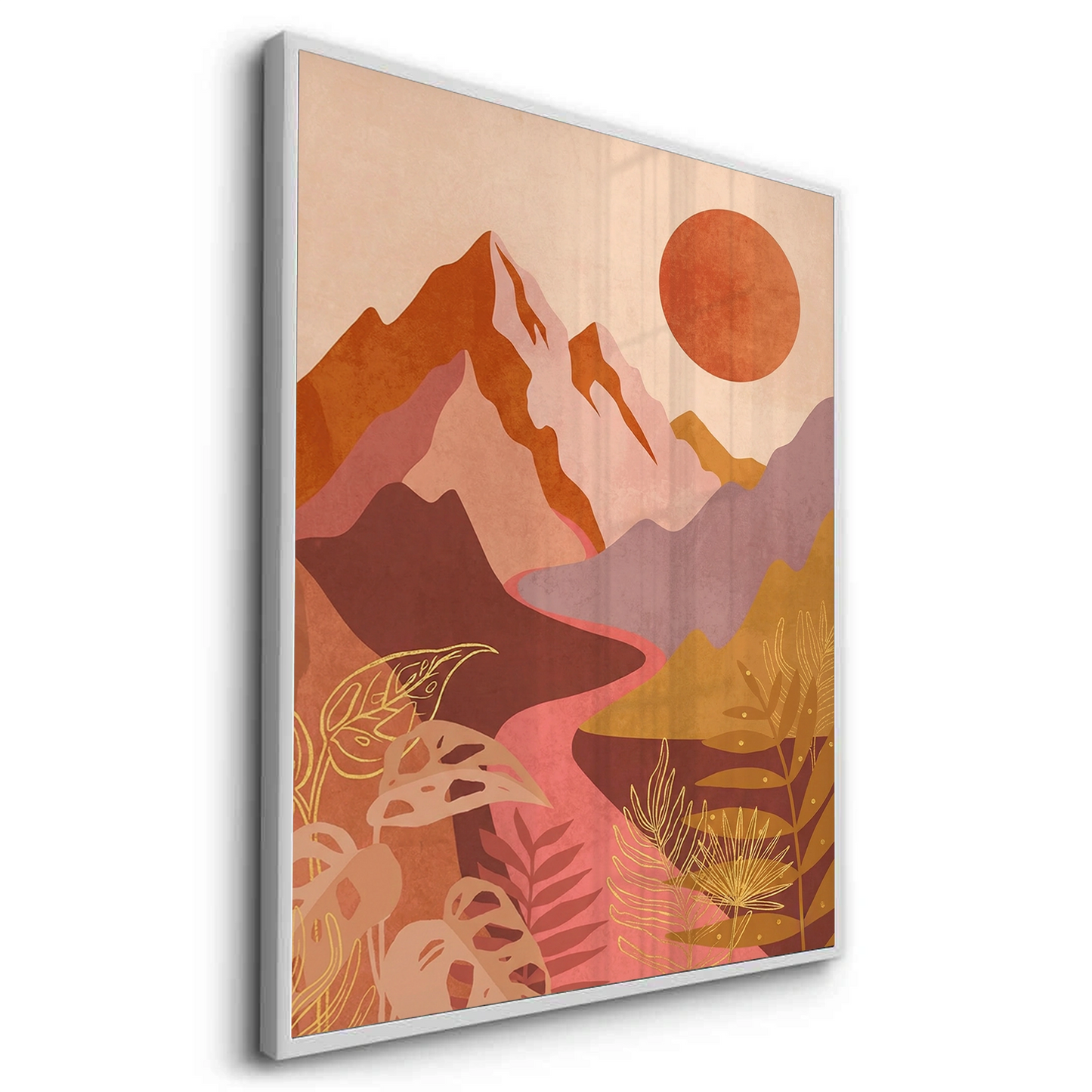 2Desert Sunset Landscape - Fine Art