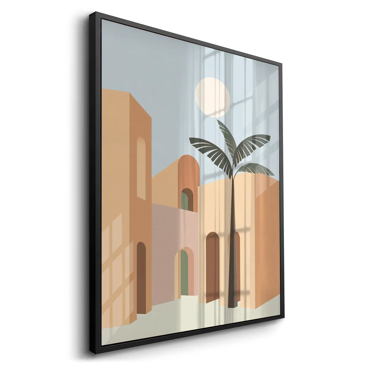 desertscape - Acrylic - Jasmineart.ae