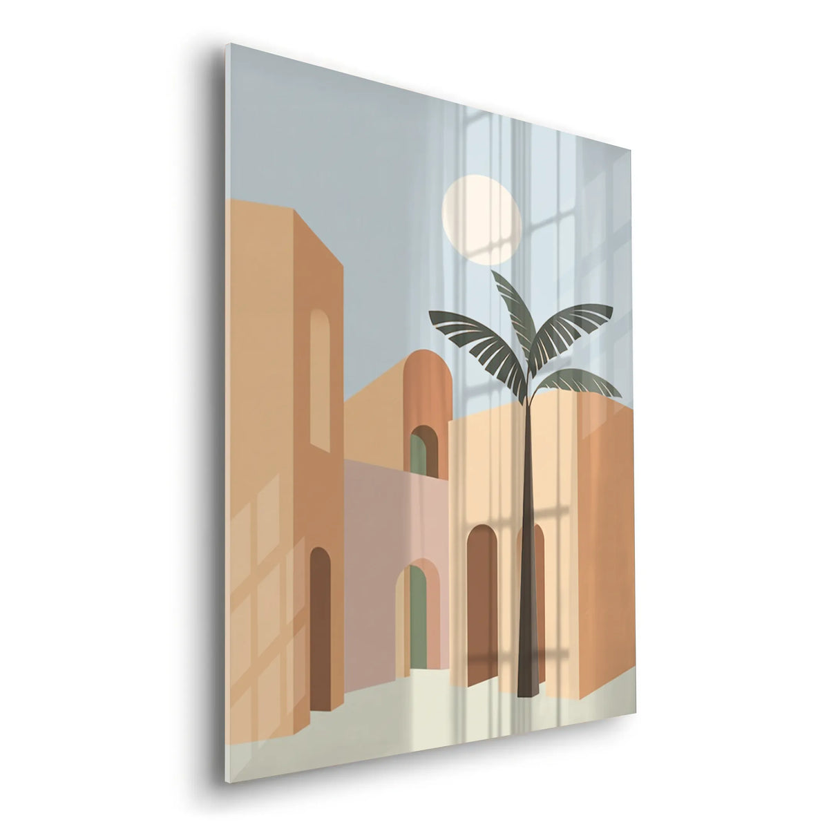 desertscape - Acrylic - Jasmineart.ae
