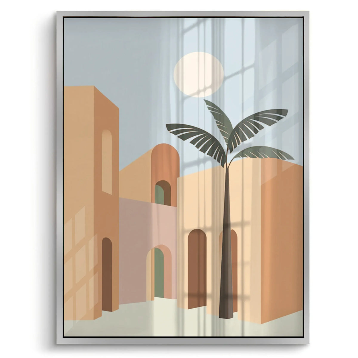 desertscape - Acrylic - Jasmineart.ae
