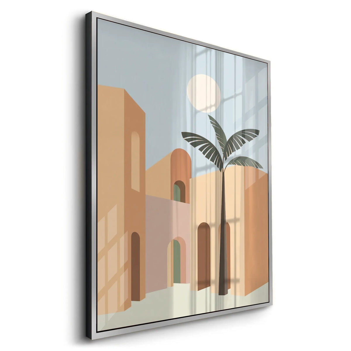 desertscape - Acrylic - Jasmineart.ae