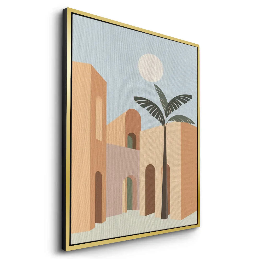 Desertscape - canvas - Jasmineart.ae