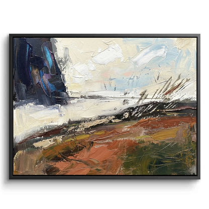 Dramatic Coastal Impasto Painting #DCIM110