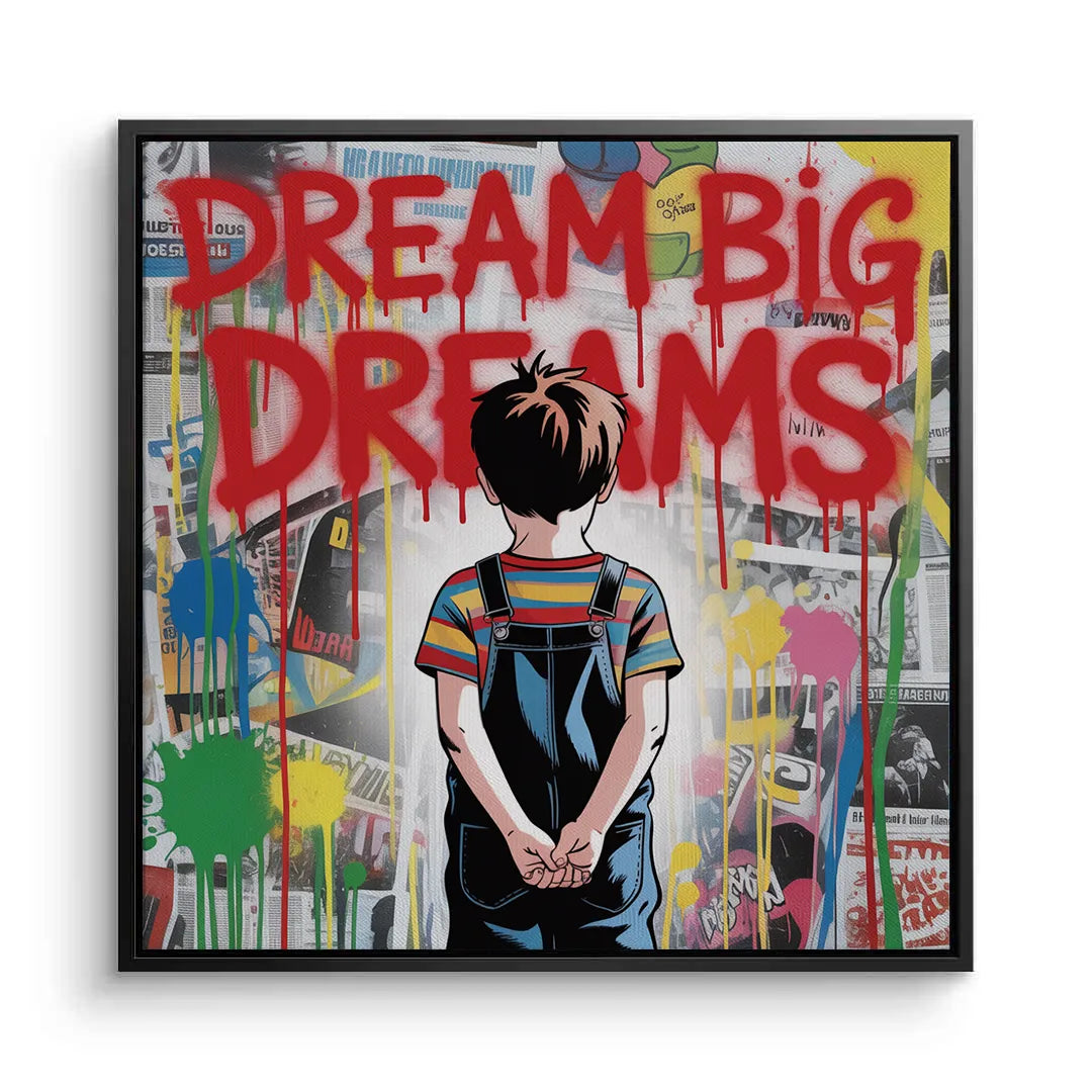 Dream Big Dreams - Canvas - Jasmineart.ae