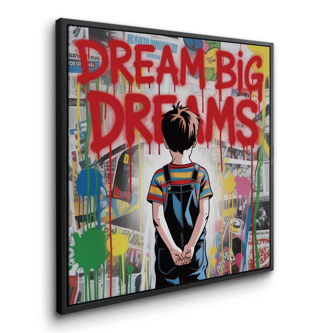 Dream Big Dreams - Canvas - Jasmineart.ae