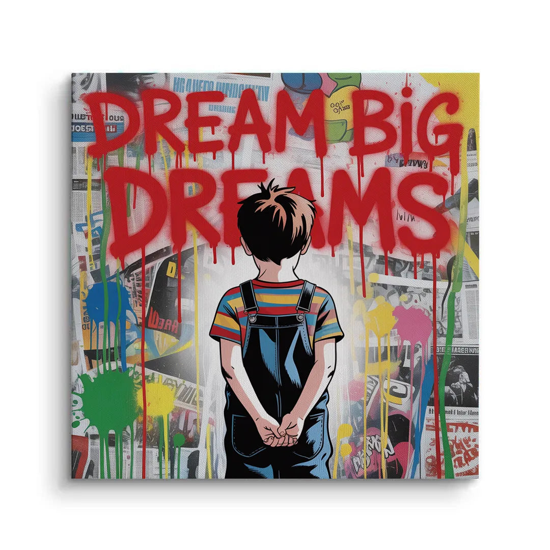 Dream Big Dreams - Canvas - Jasmineart.ae