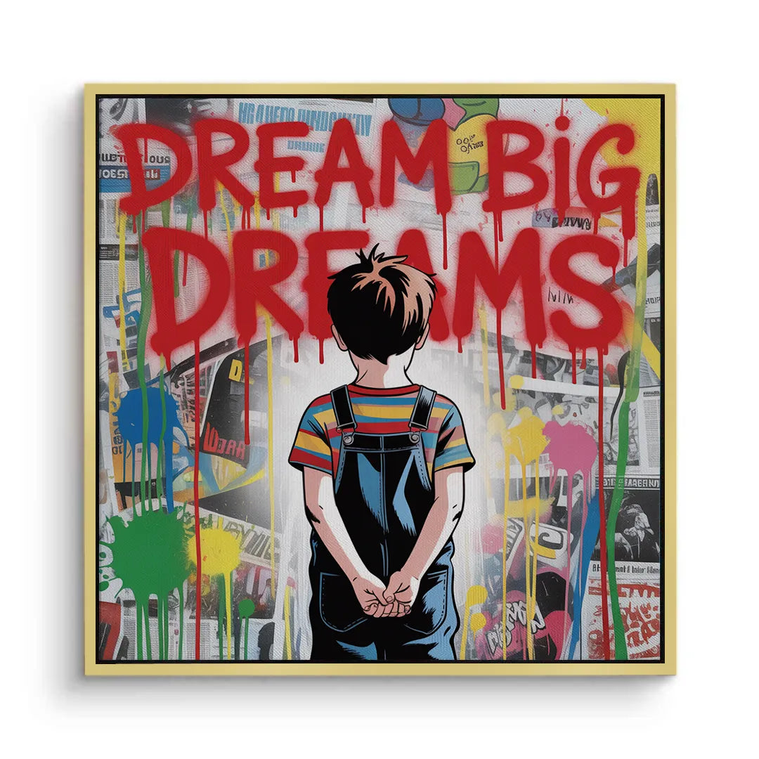 Dream Big Dreams - Canvas - Jasmineart.ae