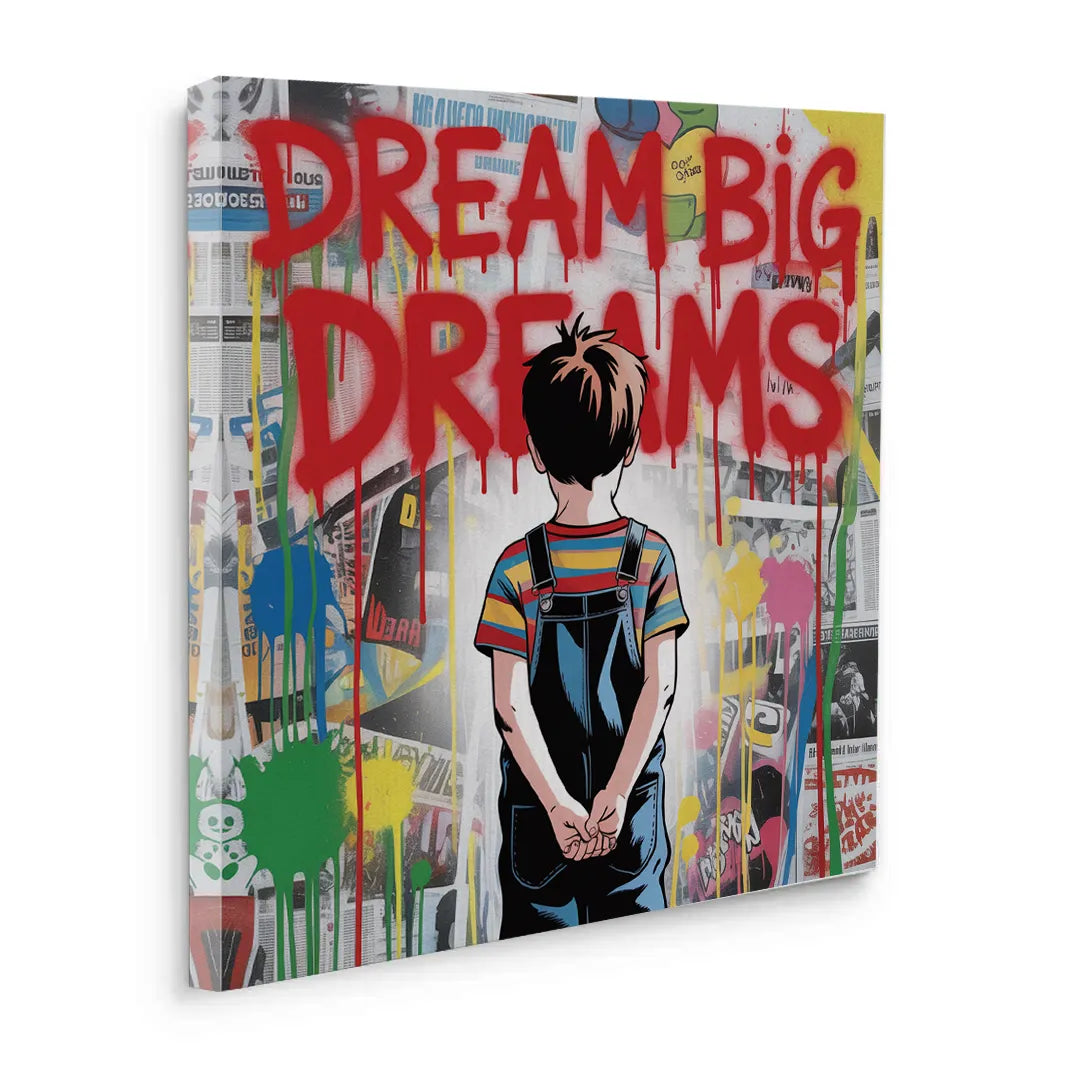 Dream Big Dreams - Canvas - Jasmineart.ae