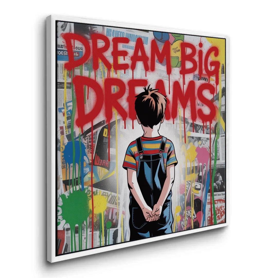 Dream Big Dreams - Canvas - Jasmineart.ae