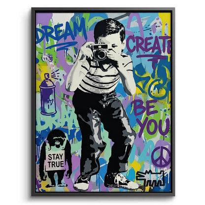 Dream Create Be You - Canvas