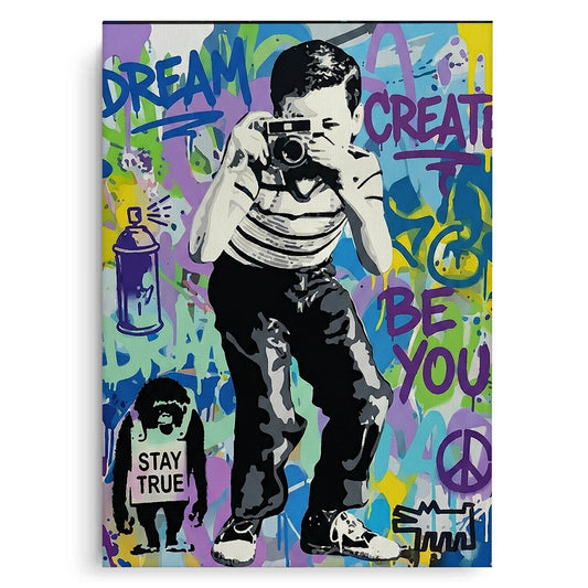 Dream Create Be You - Canvas