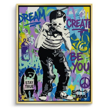 Dream Create Be You - Canvas