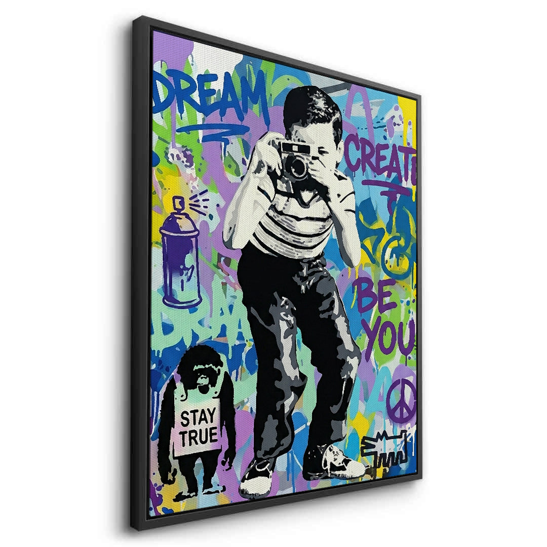 2Dream Create Be You - Canvas