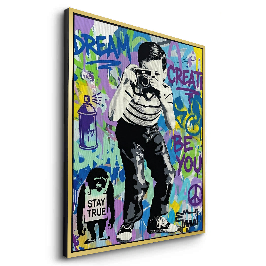 2Dream Create Be You - Canvas