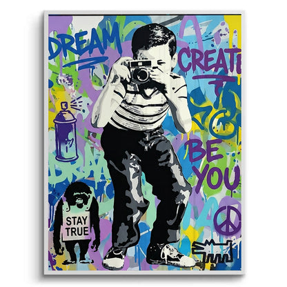 Dream Create Be You - Fine Art