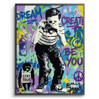 Dream Create Be You - Fine Art