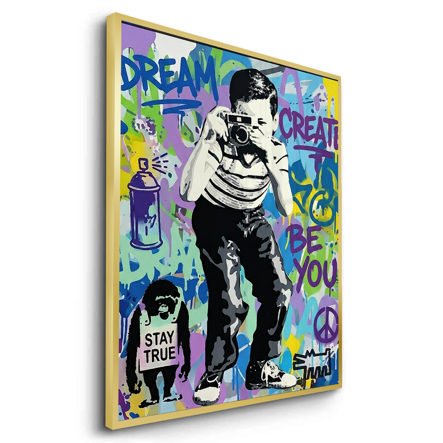 2Dream Create Be You - Fine Art