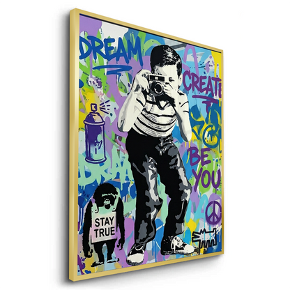 Dream Create Be You - Fine Art