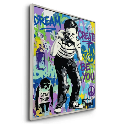 Dream Create Be You - Fine Art