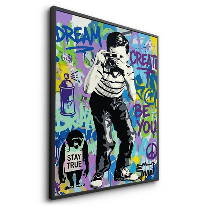 Dream Create Be You - Fine Art