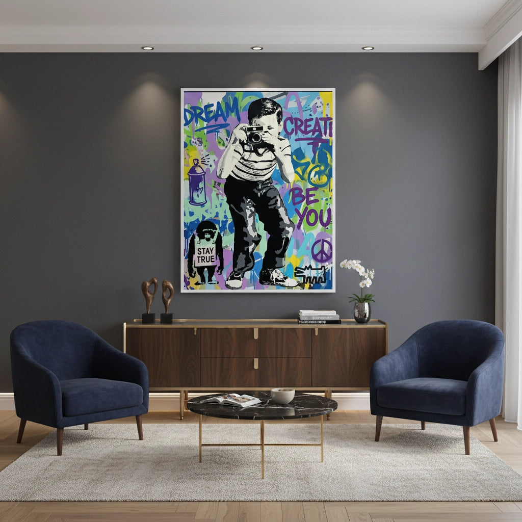 2Dream Create Be You - Fine Art