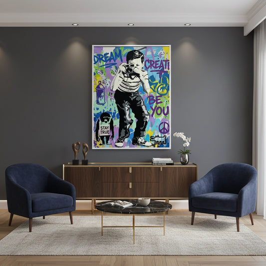Dream Create Be You - Fine Art