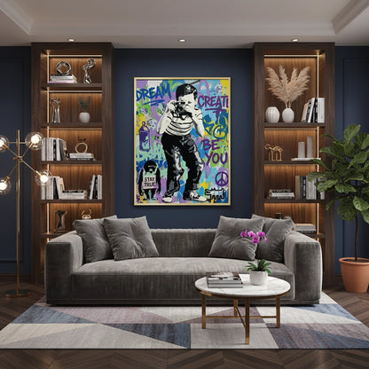 Dream Create Be You - Fine Art