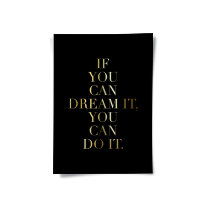Dream It - Poster