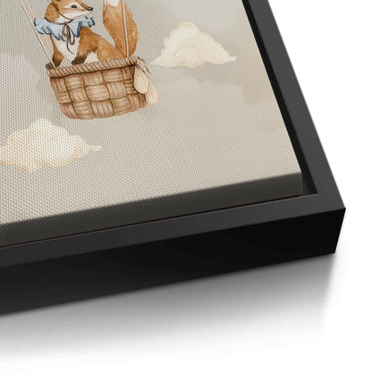 Dreamy Fox and Deer Balloon Set of 2 - Canvas