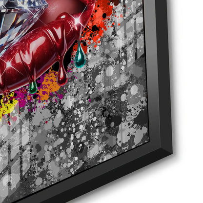 Drip in Glamour - Acrylic