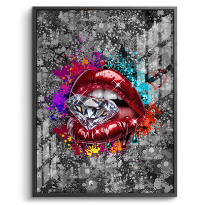 Drip in Glamour - Acrylic