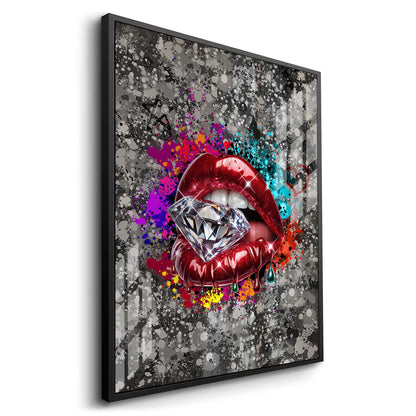 Drip in Glamour - Acrylic