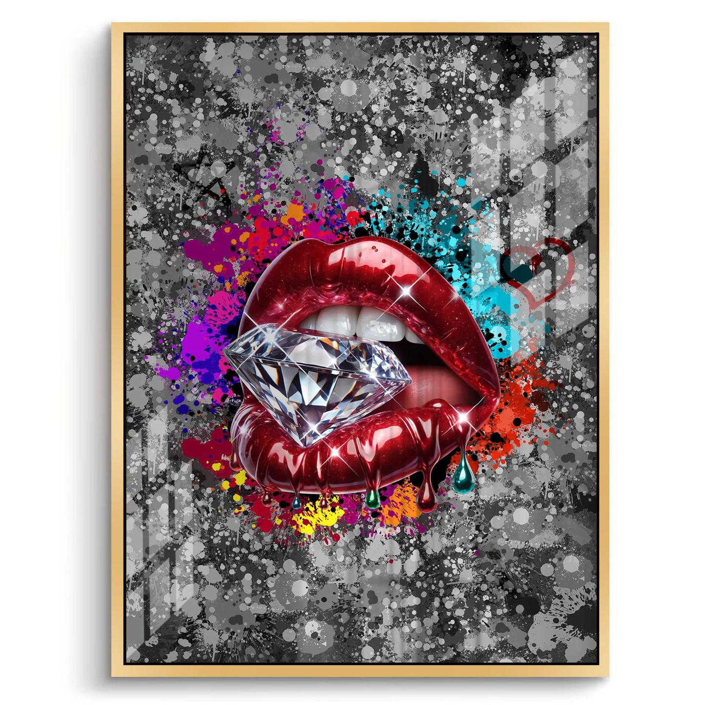 2Drip in Glamour - Acrylic