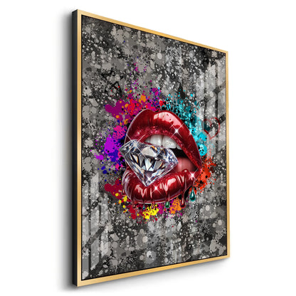 Drip in Glamour - Acrylic