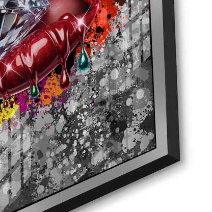 Drip in Glamour - Acrylic