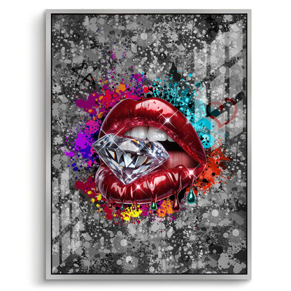 Drip in Glamour - Acrylic