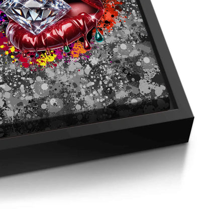Drip in Glamour - Canvas