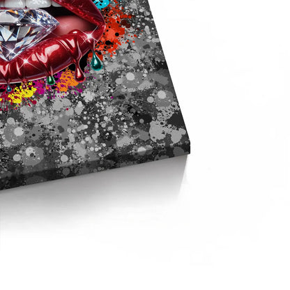 Drip in Glamour - Canvas