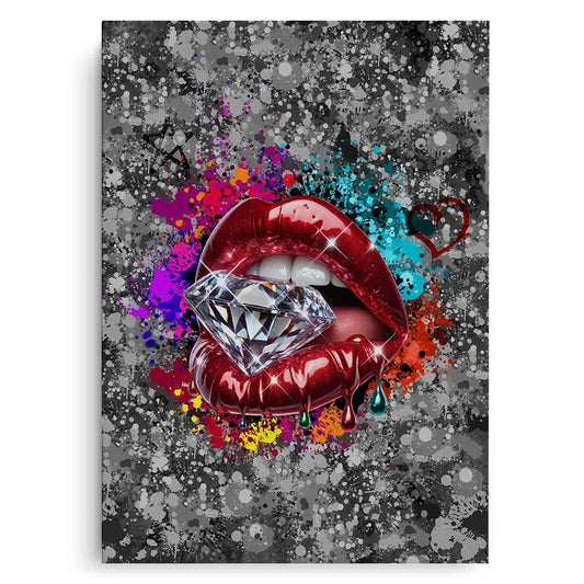 Drip in Glamour - Canvas