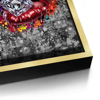Drip in Glamour - Canvas