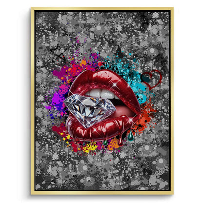 Drip in Glamour - Canvas