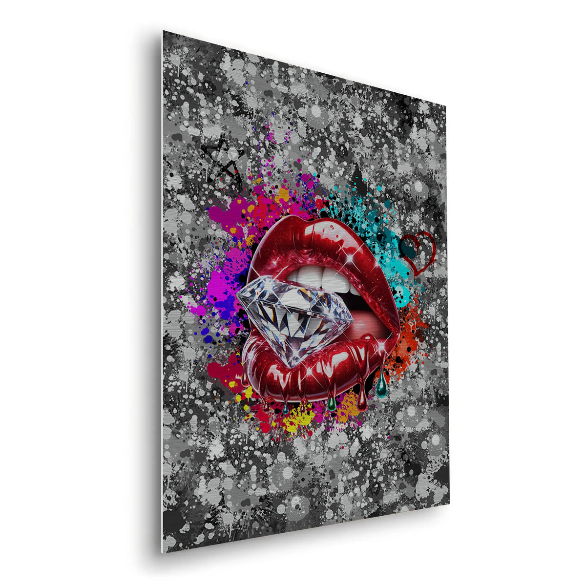 Drip in Glamour - Metal - Jasmineart.ae