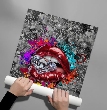 Drip in Glamour - Poster