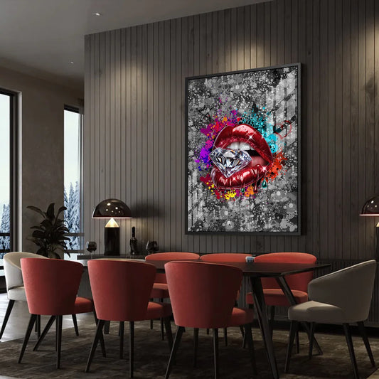 Drip in Glamour - Acrylic