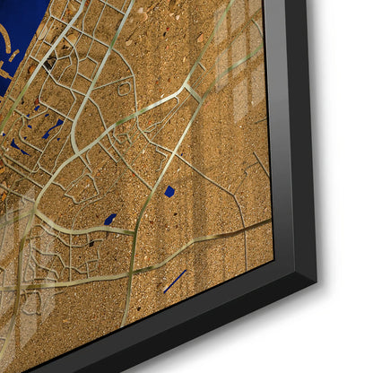 Dubai Map - Acrylic