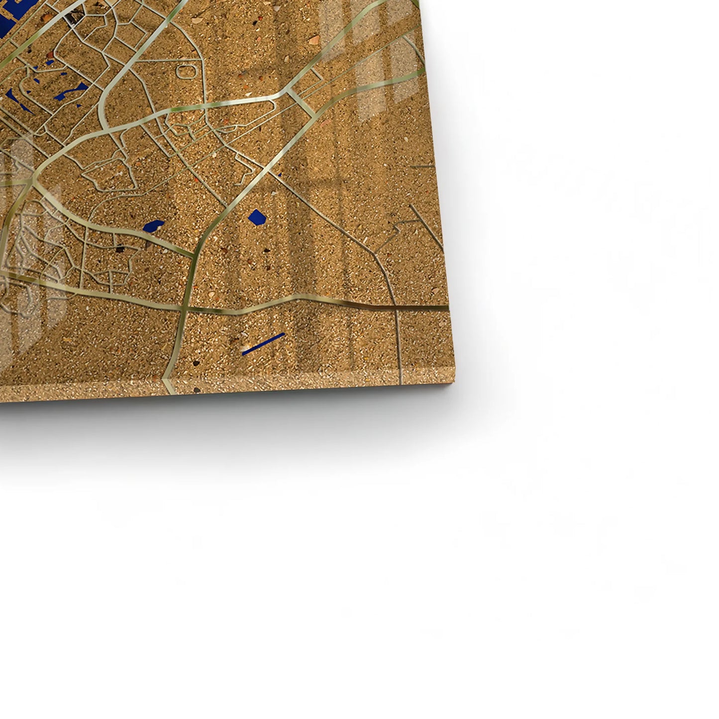 2Dubai Map - Acrylic